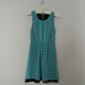 EUC summer polka dot dress by A. Byer